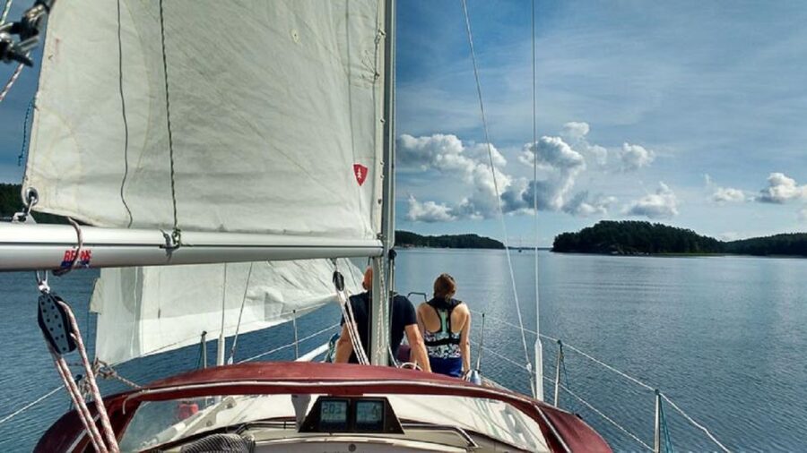 Stockholm: Archipelago Sailing Adventure with Island Chill - Sailing among islands, birds, and open Baltic water