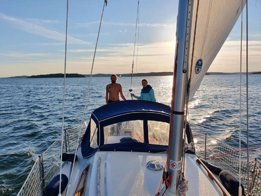 Stockholm: Archipelago Sailing Adventure with Island Chill - The island stop: lunch, a swim, and a short hike