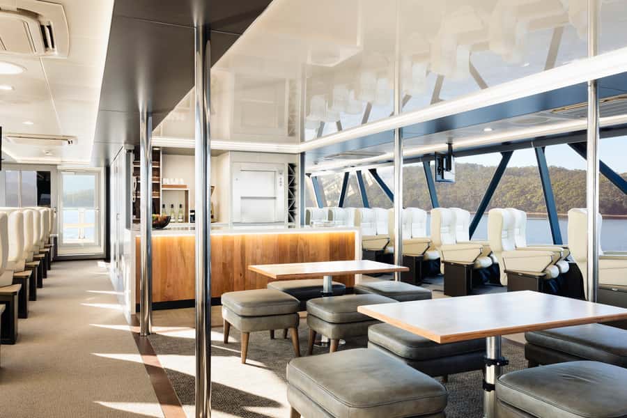 Strahan: Gordon River Cruise with Lunch & Sarah Island Walk - Choosing between Main Deck and Premier Upper Deck