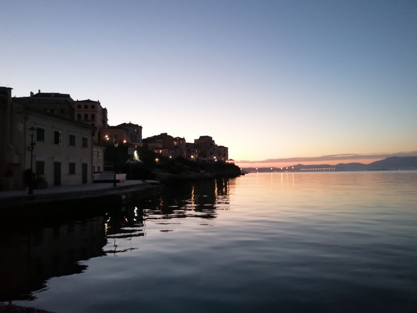 Sunset boat trip from Corfu Town to Mouse Island - Sunset, Wine, and the Meze Plate