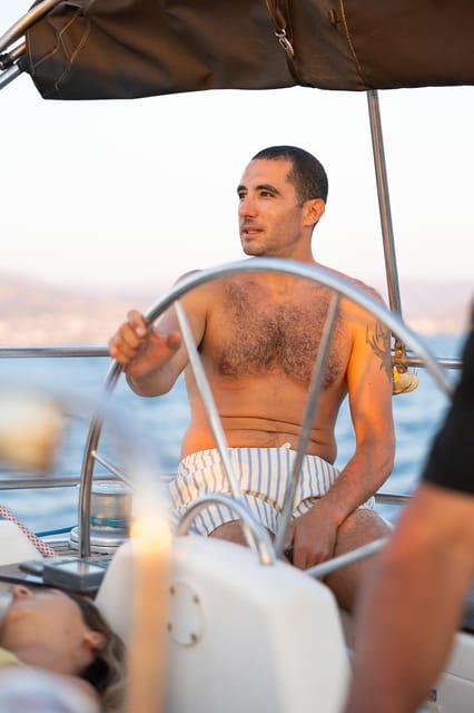 Sunset cruise from Naxos Island - Setting sail from Meze 2 restaurant
