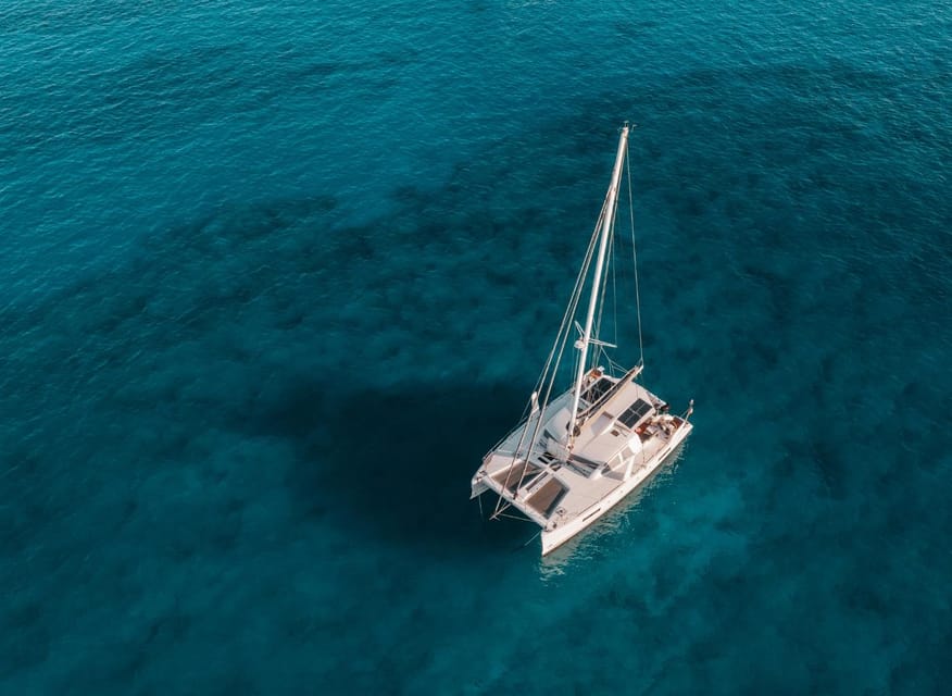 SUP Safari - Catamaran Cruise Dia Island & Gourmet Delights! - From Heraklion Port to Dia Island