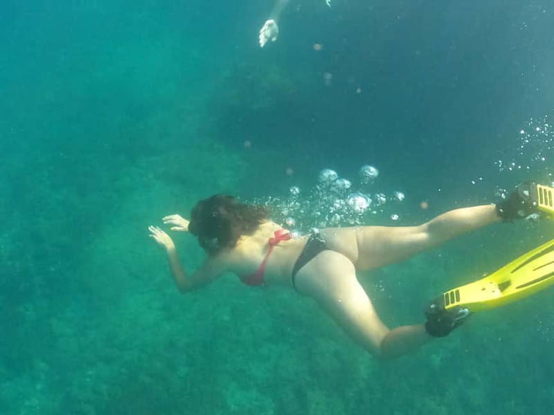 Terceira Island: Ilhéu das Cabras Boat Tour + Snorkeling - Preparing for the snorkeling session