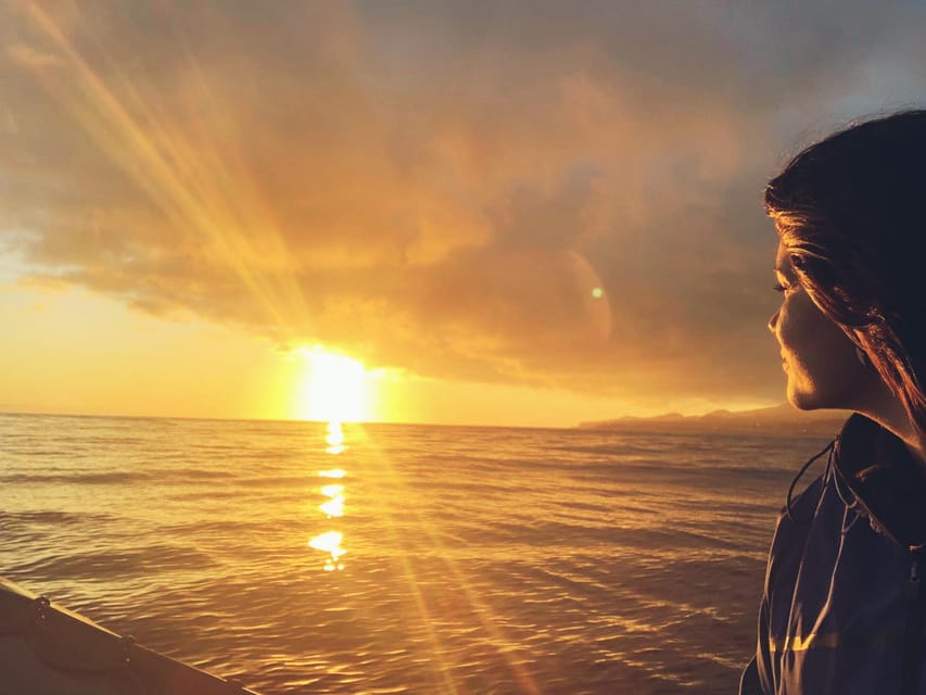 Terceira Island : Sunset Boat excursion with local drink - Heading southwest toward Monte Brasil