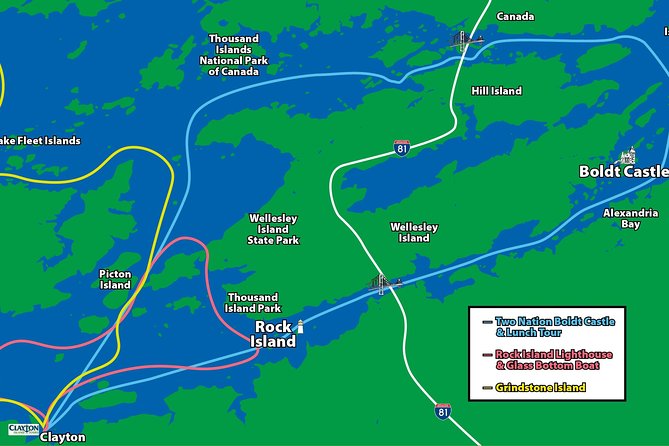 The Ultimate Heart of 1000 Islands Sightseeing Boat Tour - Practical details for a smooth departure