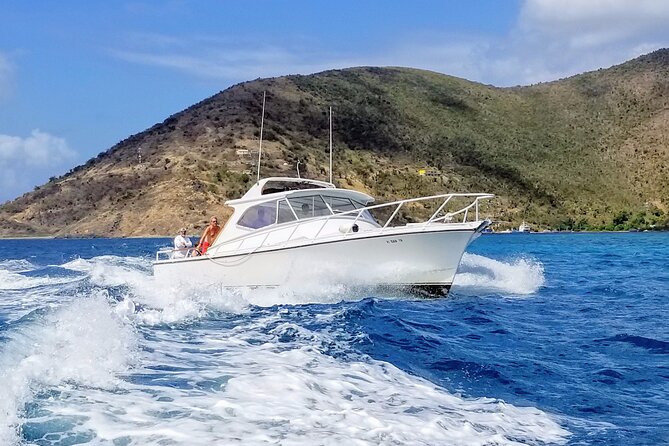 US Virgin Islands Island Hop & Food Boat Tour - Christmas Cove, reef, shipwreck, and Pizza Pi