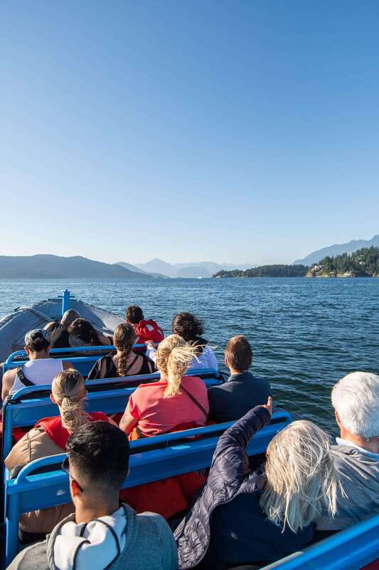 Vancouver: Boat to Bowen Island on UNESCO Howe Sound Fjord - Watching for seals in Howe Sound