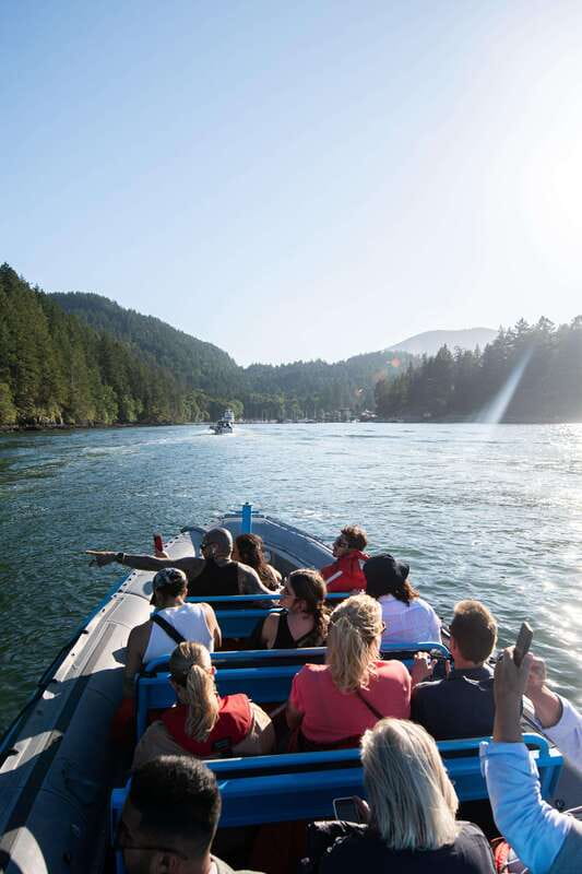 Vancouver: Boat to Bowen Island on UNESCO Howe Sound Fjord - Hearing local stories from the captain