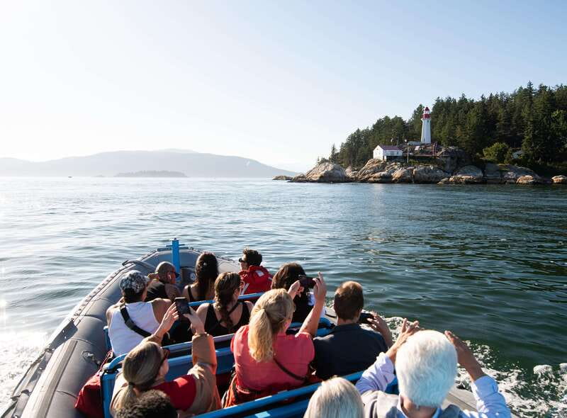 Vancouver: Boat to Bowen Island on UNESCO Howe Sound Fjord - Leaving Vancouver for Lighthouse Park and old-growth forest