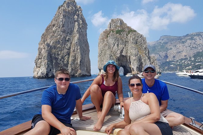 Very Small Group Capri Boat Excursion with Transfer from Positano - Faraglioni and Marina Piccola: the most photogenic stretch