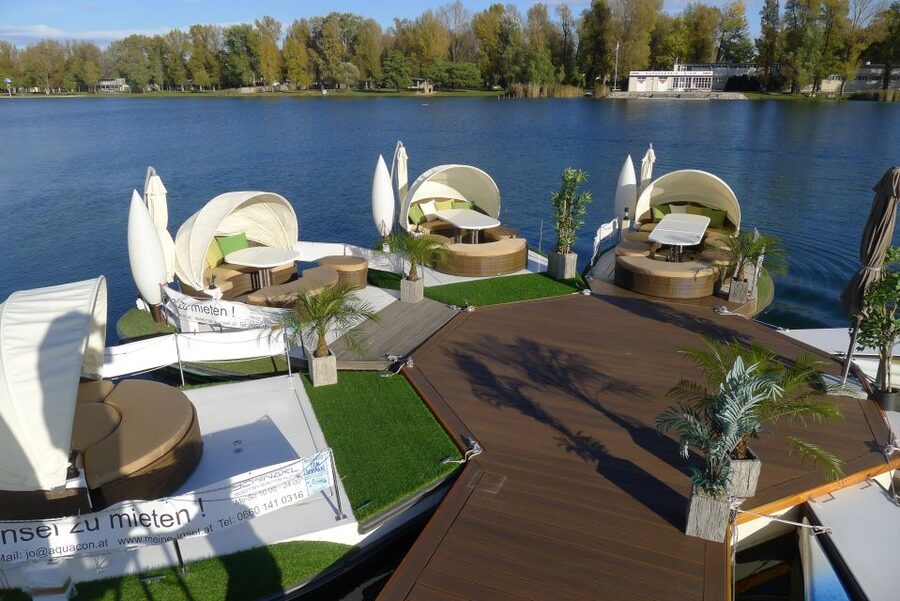 Vienna: Private Floating Island E-Boat Rental on Danube - Who should book it