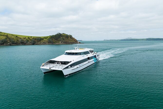 Waiheke Reserve Ferry Service to Waiheke Island - Arriving at Matiatia Ferry Terminal