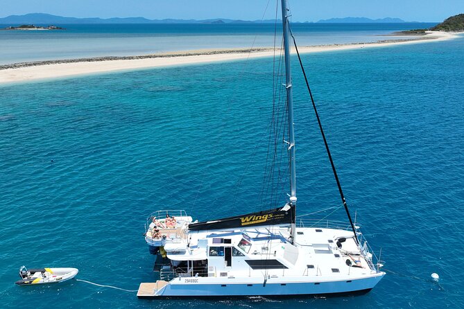 Whitsunday Islands Sail, SUP & Snorkel Tour- Small group - Leaving Airlie Beach for the islands