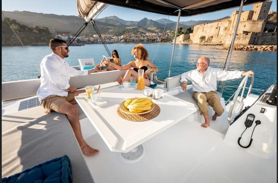 Yacht catamaran trip to the Lavezzi Islands - Swimming, snorkeling, and time ashore until 4 p.m.