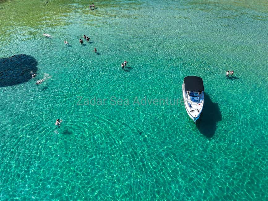 Zadar: Island Hopping Tour Swim and Snorkel with Aperol - The final stop at Preko or a similar island village
