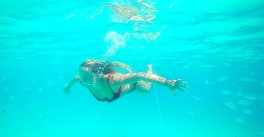 Zadar Islands: Private Hidden Treasures Speedboat Tour - The small sandy bay near Dugi Otok