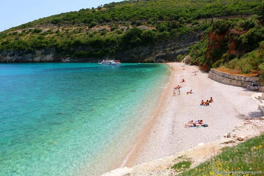 Zakynthos: Daily cruise around the island - Kabi and the coast near the village