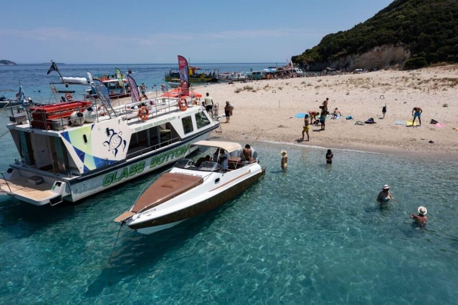 Zakynthos: Turtle Island & Keri Caves Glass-Bottom Boat Tour - Key points to know before booking